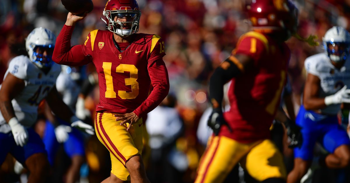 USC QB Caleb Williams is already in midseason form