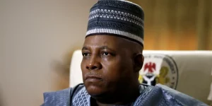 JUST IN: VP Shettima in Closed-Door Meeting With House of Reps Speaker, Deputy