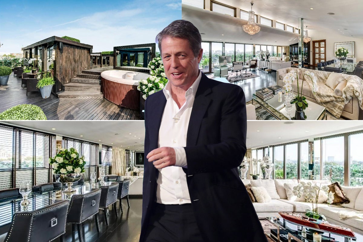 Hugh Grant’s former Kensington penthouse back on the market after huge price drop