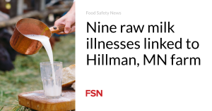 Nine raw milk illnesses linked to Hillman, MN farm