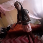 “Toka kwangu” – Watch a video of a young jobless Kenyan man being kicked out of his girlfriend’s house! Amewekwa kama mtoto.