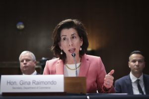 Gina Raimondo warns China: ‘Until we see action, there can be no trust’ 