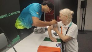 ‘I cannot sign it on Indian flag’: Neeraj Chopra turns down Hungarian fan’s request