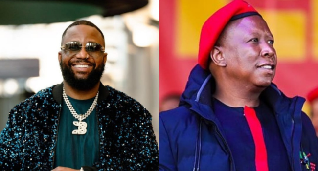 Cassper Extols Julius Malema With Praise