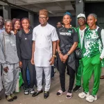 Enoh welcomes Team Nigeria from Budapest