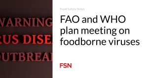 FAO and WHO plan meeting on foodborne viruses