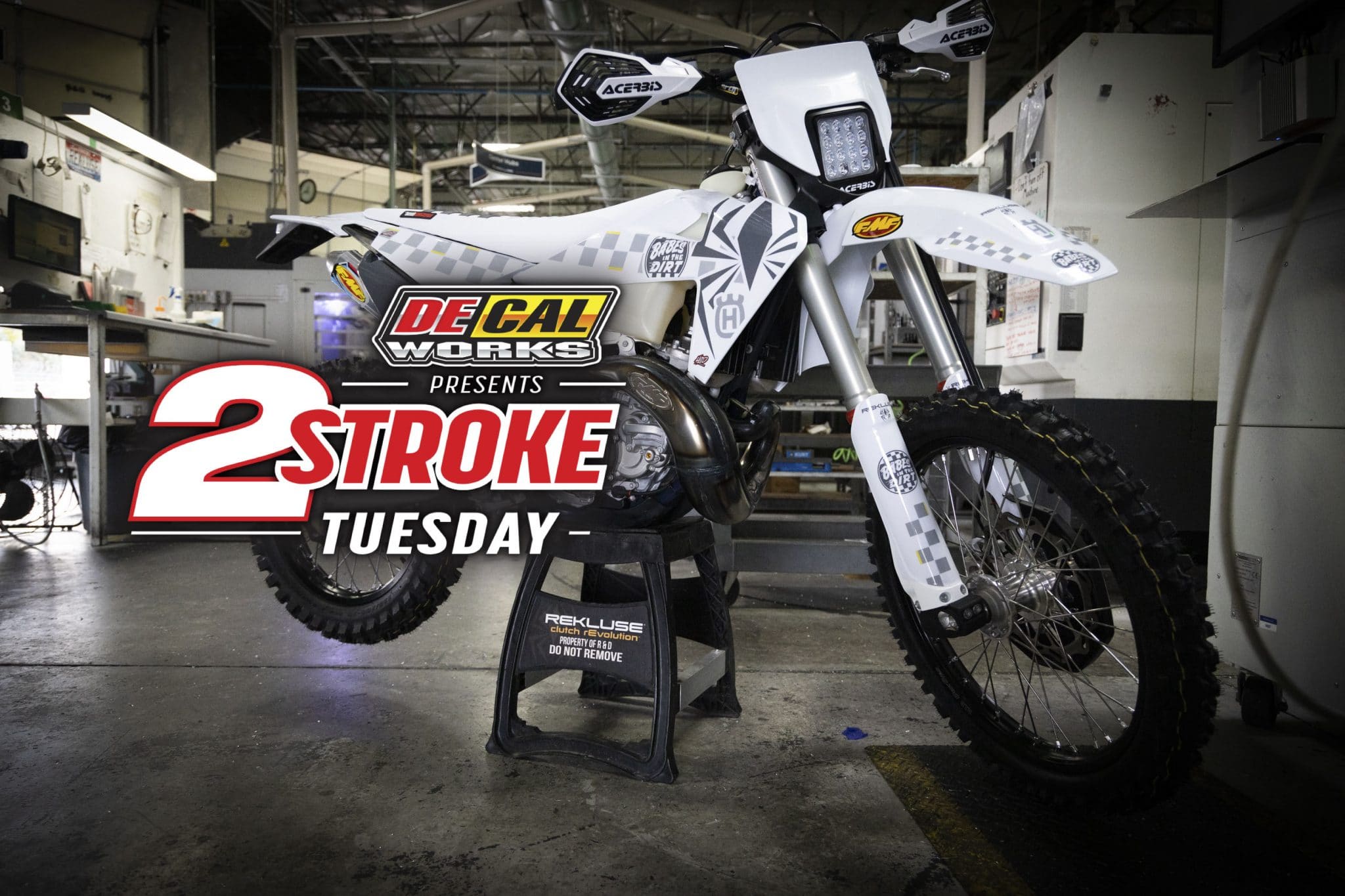 REKLUSE BABES IN THE DIRT HUSQVARNA TE300 PROJECT: TWO-STROKE TUESDAY