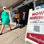 US applications for unemployment benefits fall to lowest level in 7 months