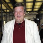 Stephen Fry rushed to bomb shelter in Kyiv