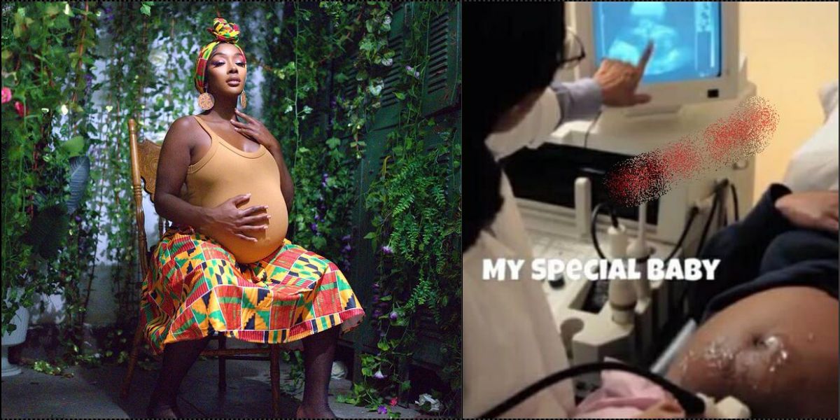 Davido’s alleged side chic, Anita under fire for posting fake pregnancy scan