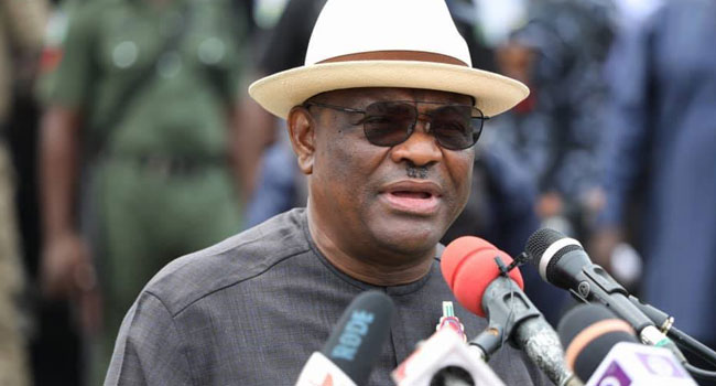 ‘I’m not moved by your tears’, Wike slams workers protesting MD’s sack