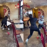 A Popeyes Employee Fights Customer; Two Black Women (VIDEO)