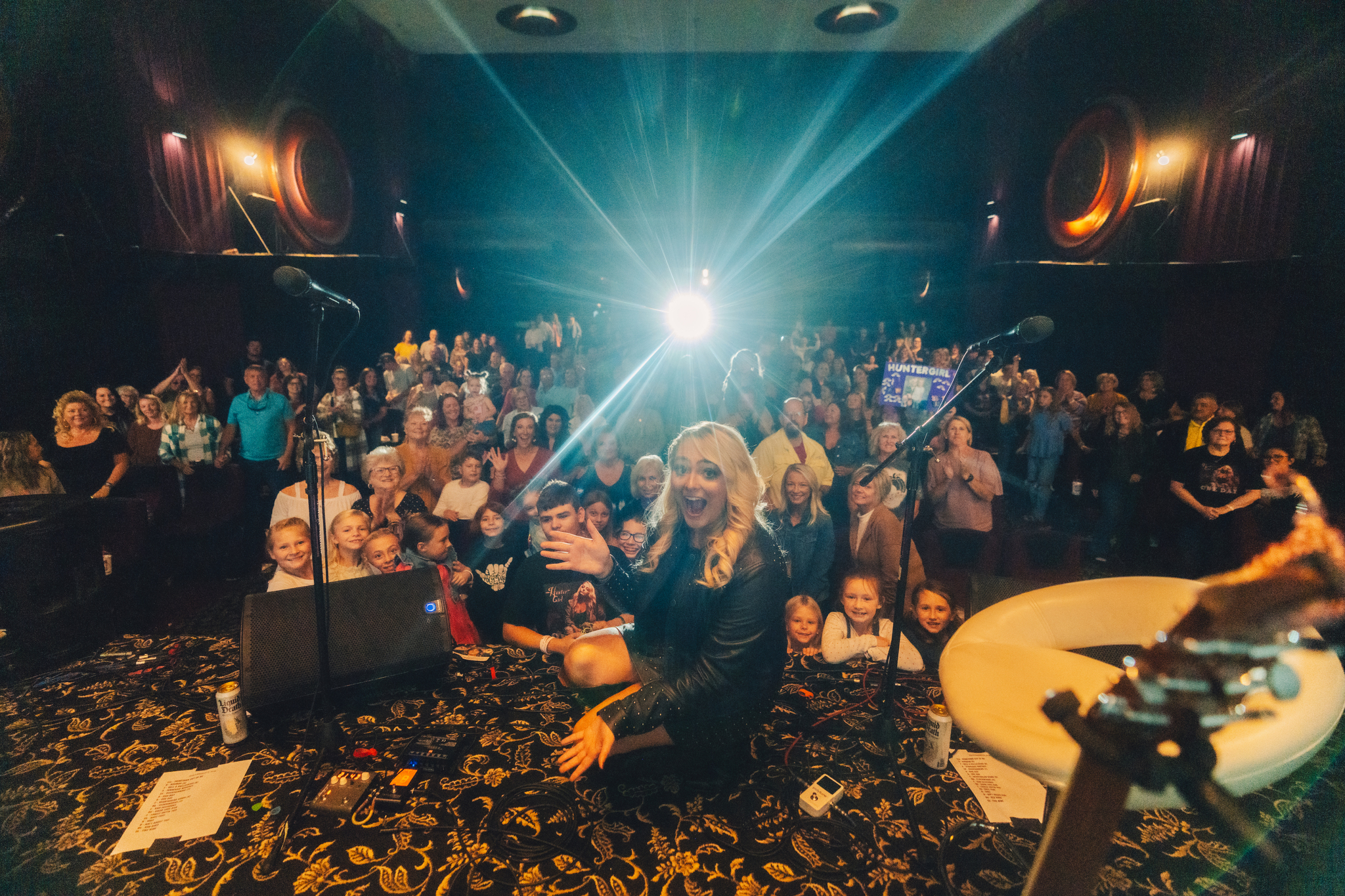 HUNTERGIRL DRAWS HUGE HOMETOWN CROWD FOR PRIVATE FIRST LOOK OF “AIN’T ABOUT YOU” MUSIC VIDEO