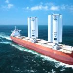 A cargo ship that harnesses wind power has set sail on its maiden journey