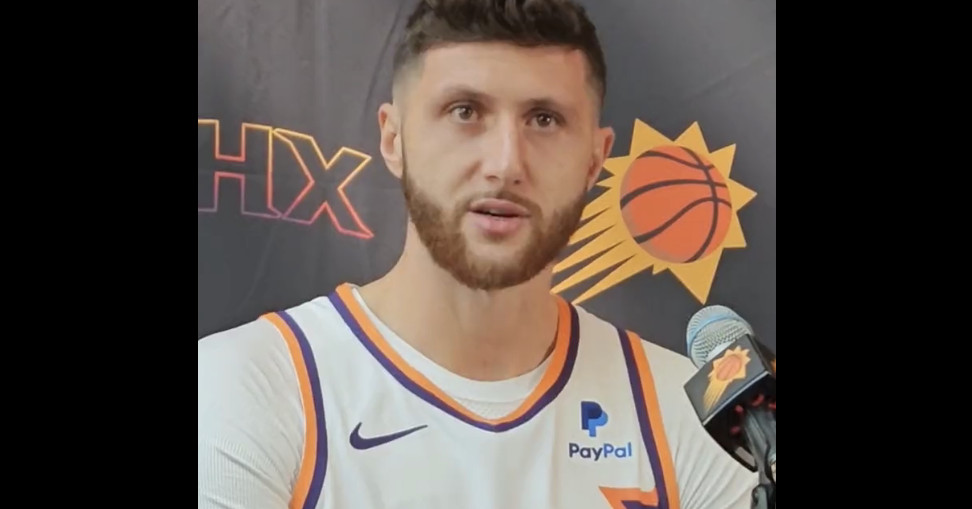 Jusuf Nurkic used NBA media day to question America’s love of guns