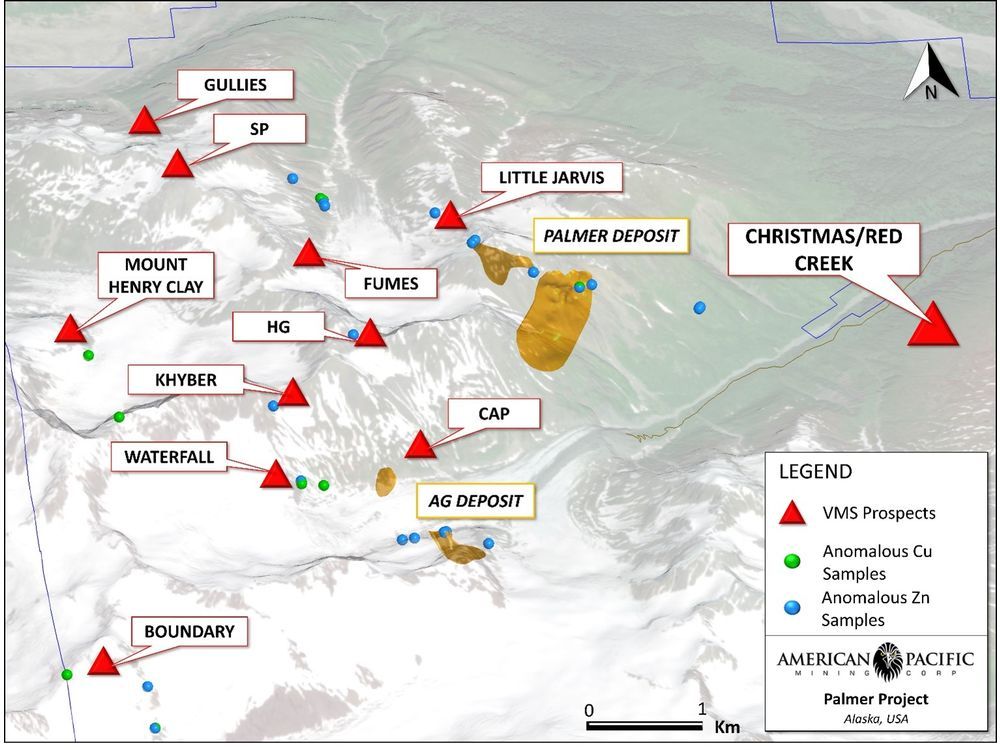 American Pacific Announces Regional Exploration Drilling to Build on Successful 2023 Field Season at The Palmer VMS Project