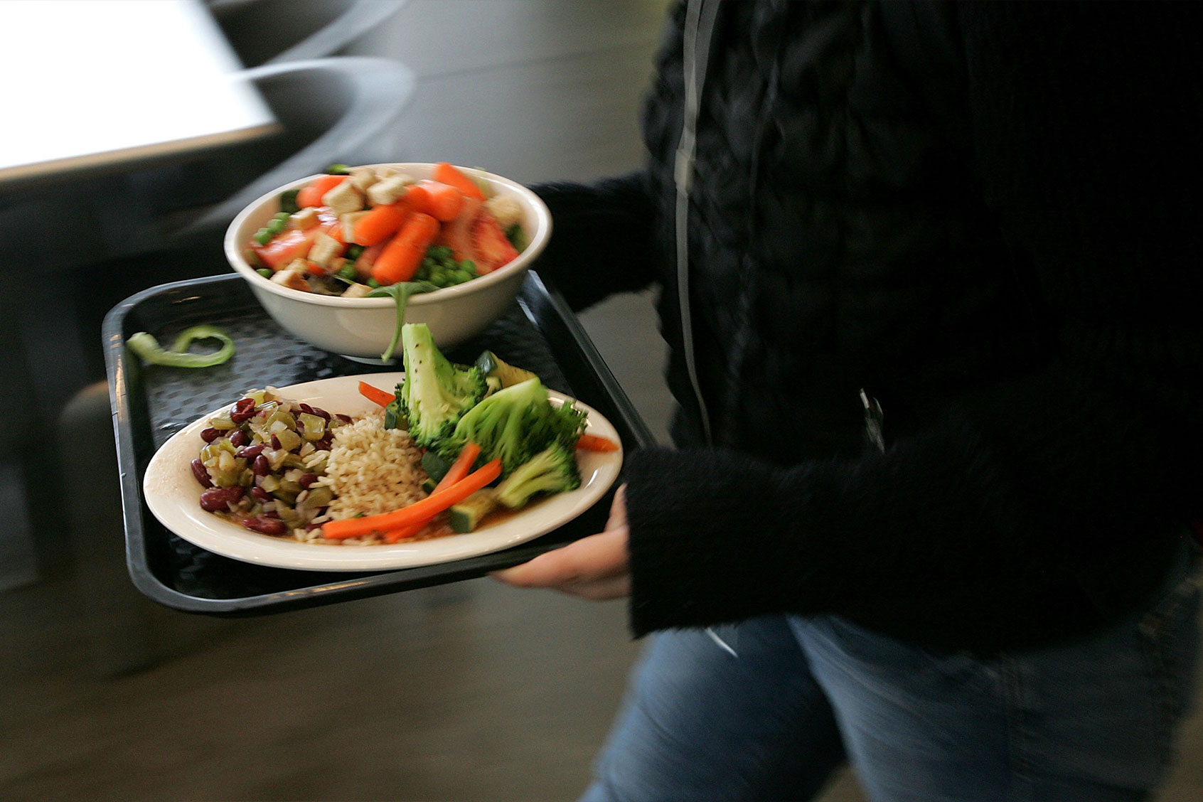 Colleges have high rates of food insecurity and food waste. Students are helping address both