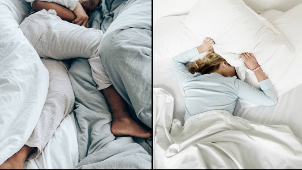 Expert says common ‘knee up’ sleeping position could be impacting your health