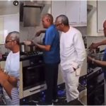 ‘Kitchen cabinet’: Wike plays host to Gbajabiamila, shows off culinary skills