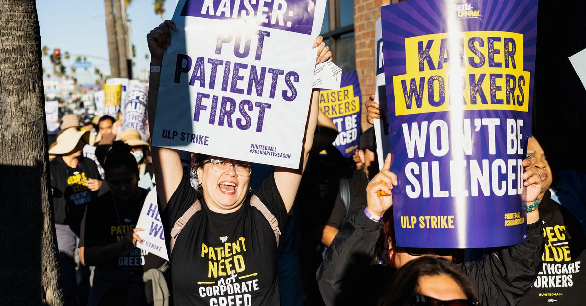 Kaiser Permanente, union negotiations continue as strike begins in Virgina, Washington