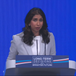 Conservative Party Conference: Senior London Tory removed for heckling Braverman