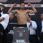 Zurdo Ramirez vs Joe Smith Jr on weight in Las Vegas