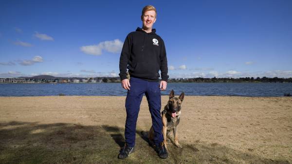 ‘It’s scary’: why this ACT canine trainer is sending his dog to South Africa