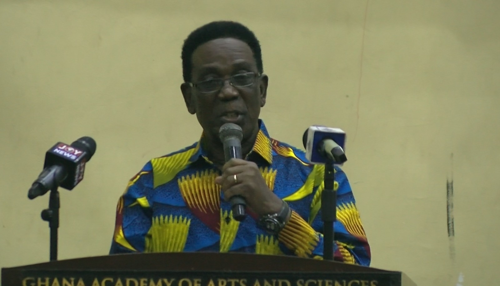 Professor Kwesi Yankah launches book titled ‘The Pen at Risk, Spilling My Little Beans’