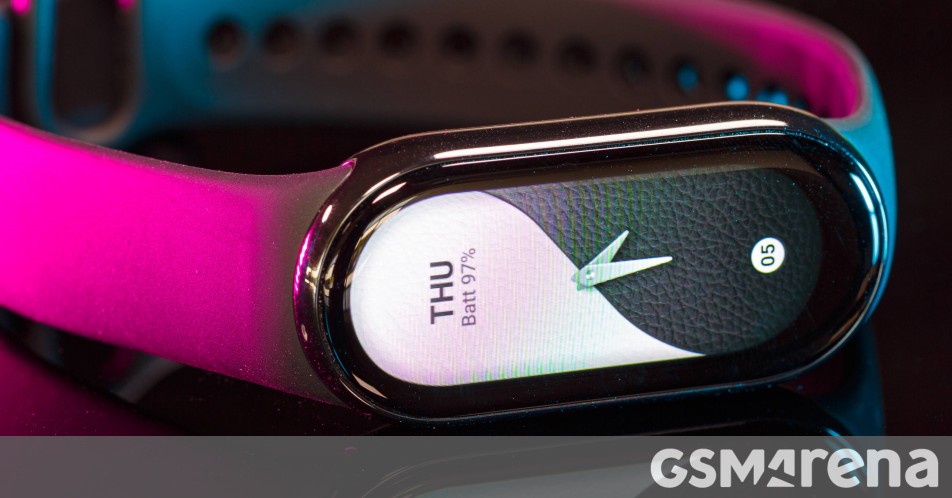 Xiaomi Smart Band 8 in for review