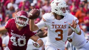 Texas Opens as Favorite vs. Oklahoma in Red River Rivalry