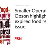 Smaller Operation Opson highlights expired food reuse issue