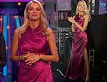 Strictly’s Tess Daly gets a fab score for fashion as she stuns in a pink dress with a daring thigh-high split as she pulls out all the stops for Movie Week