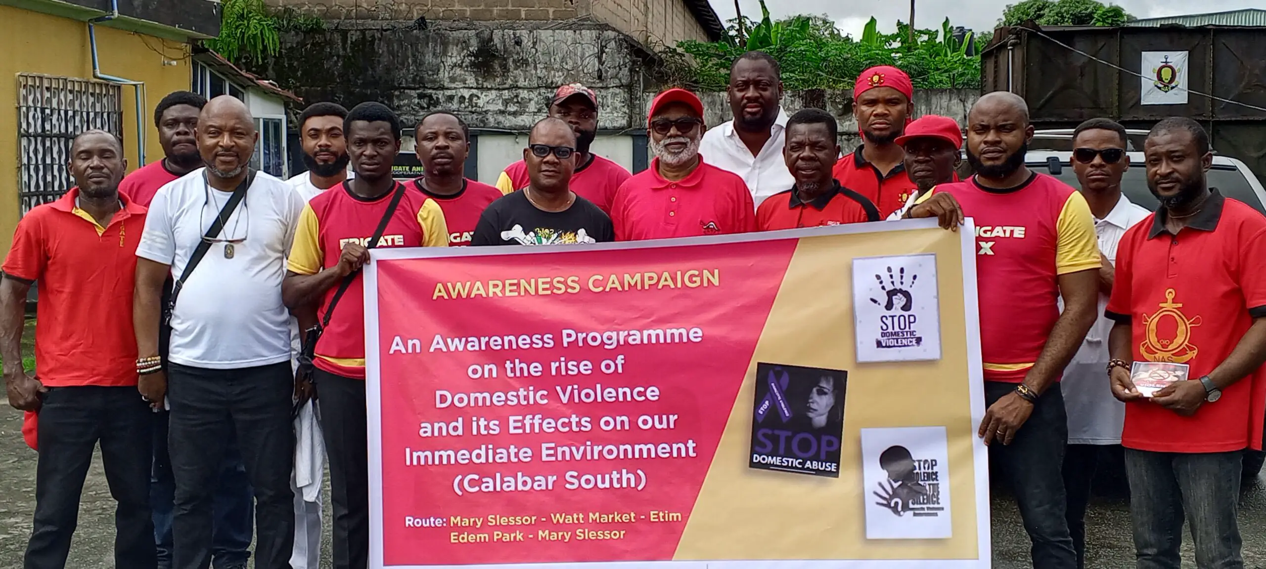 Cross River: National Association of Seadogs take campaign against domestic violence to markets, preaches peace at homes