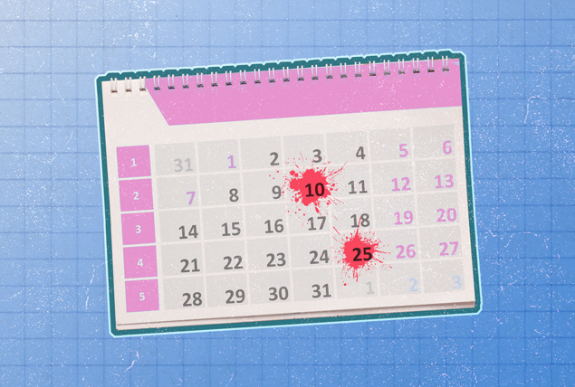 Do you menstruate twice a month? Find out what causes it