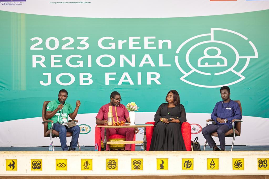 SNV, EU end GrEEn project in style as thousands patronize last Ashanti regional job fair