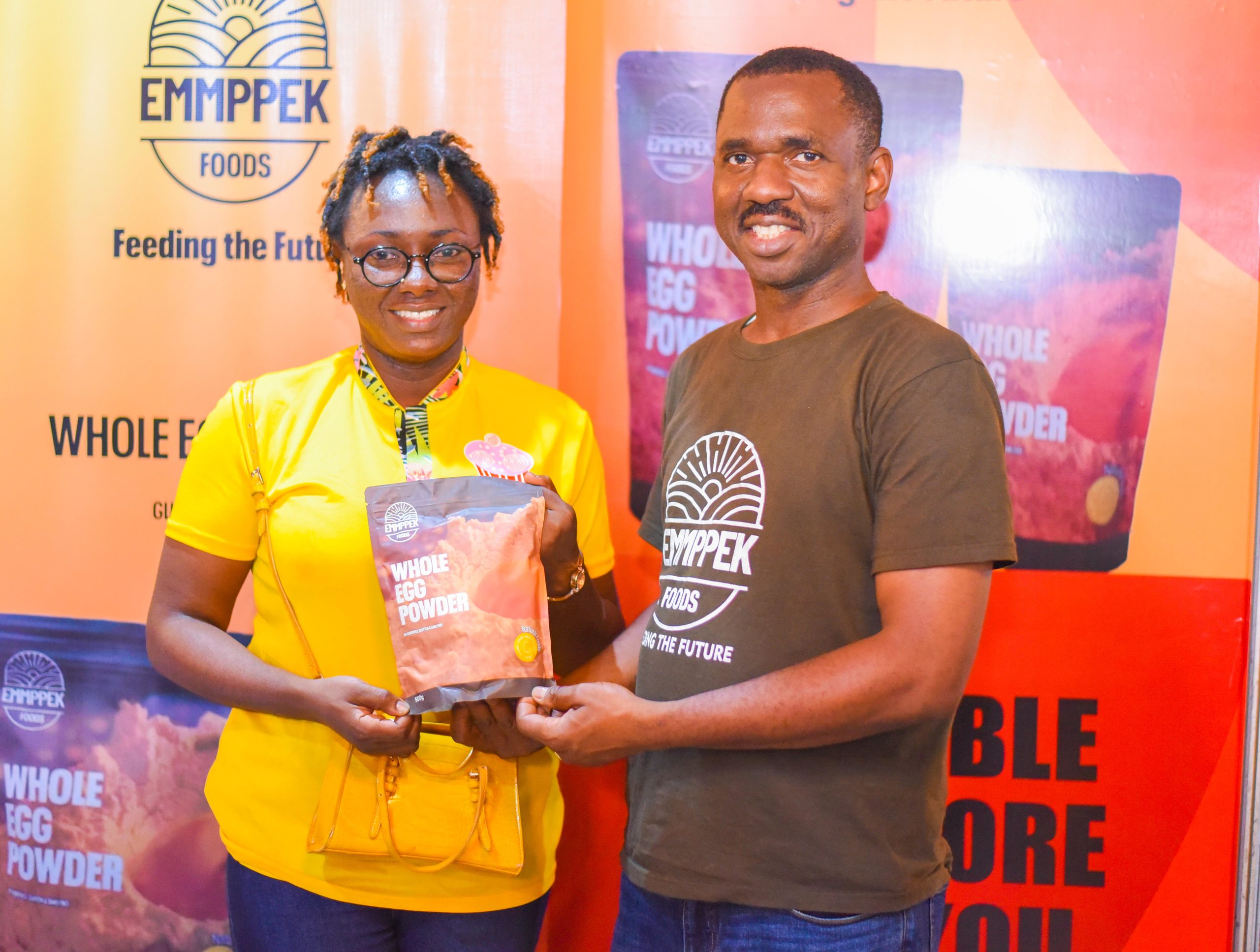 Emmppek Foods, Maker of Whole Egg Powder and Home-Made Garri Show Culinary Wonders At International Trade And Nigeria Cake Expo