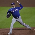 Montgomery, Rangers take 1-0 lead on Astros in ALCS