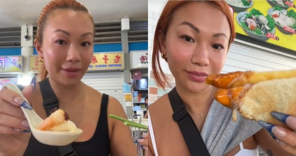 American TV personality and chef Cassie Yeung tries local breakfast foods in Singapore, Lifestyle News