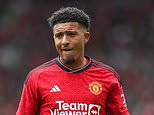 Man United outcast Jadon Sancho puts his bust-up with Erik ten Hag to one side as he is spotted at a London burlesque club with Mike Tyson’s son