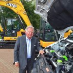 JCB installs hydrogen combustion engine into Mercedes-Benz cargo van