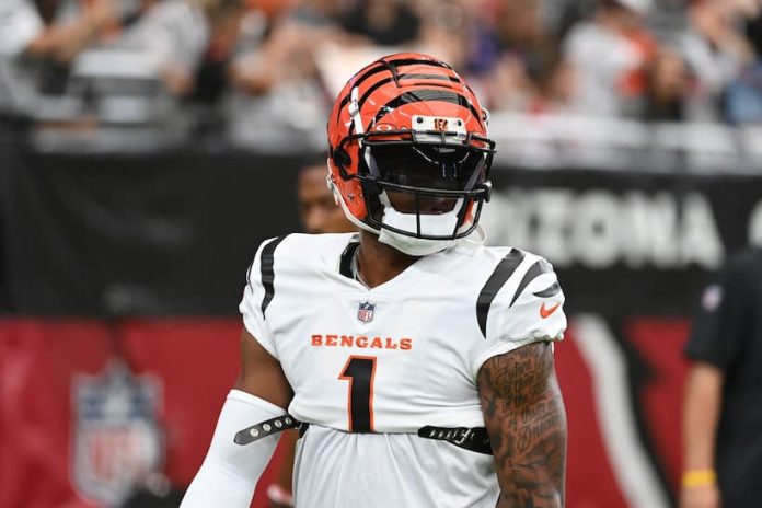 Bengals’ Ja’Marr Chase was named the AFC Offensive Player of the Week for his dominant Week 5 performance