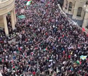 Thousands attend pro-Palestinian rallies in UK