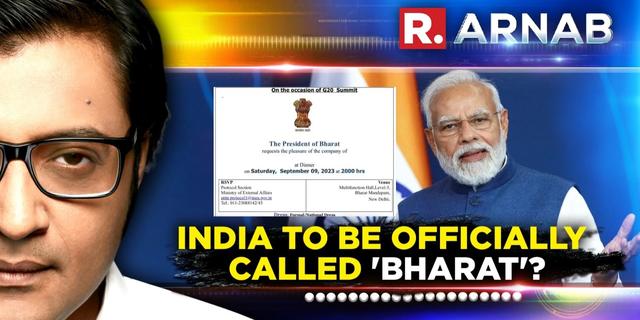 India to be officially called ‘Bharat’?