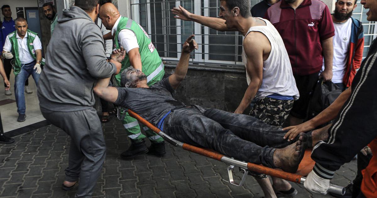 Hundreds killed in Israeli airstrike on Gaza City hospital, Health Ministry says