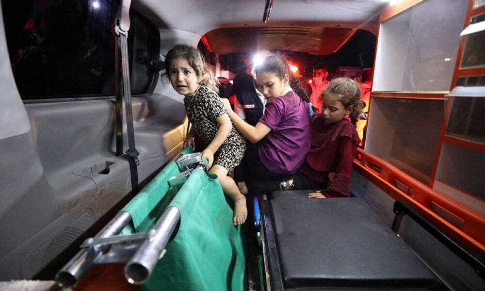 Rocket Strike Hits Gaza Hospital, Hundreds of Palestinians Killed