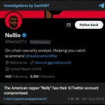 Rapper Nelly’s X Account Hacked In Suspected Crypto Phishing Scam