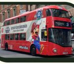 Nintendo UK Launches Super Mario Bros. Wonder Bus Spotting Competition In London