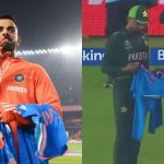 Virat Kohli Gifts Autographed Jersey To Babar Azam After IND vs PAK Game, Watch Viral Video