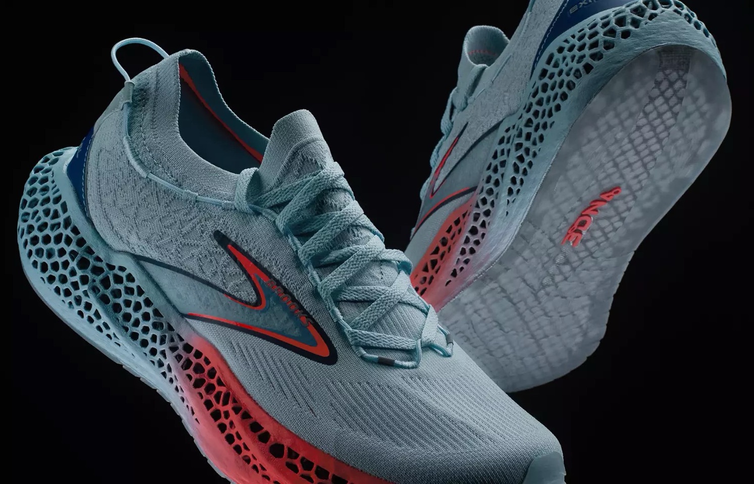 New Brooks 3D printed running shoe returns more energy from unique 3D lattice midsole