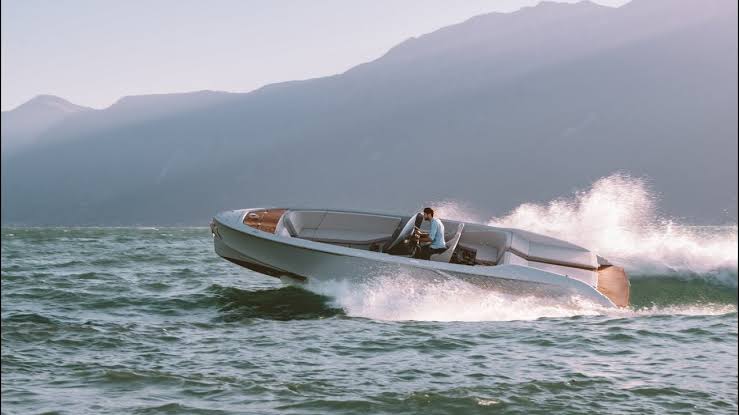 Porsche Tests its First Electric Sports Boat